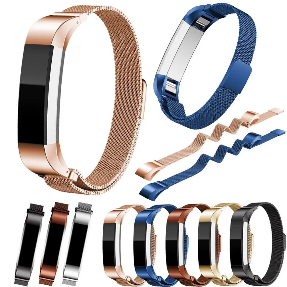 Oulucci Миланская Магнитная Петля из нержавеющей стали ремешок ремень для Fitbit Ace часы-Ремешки высокого качества цвета