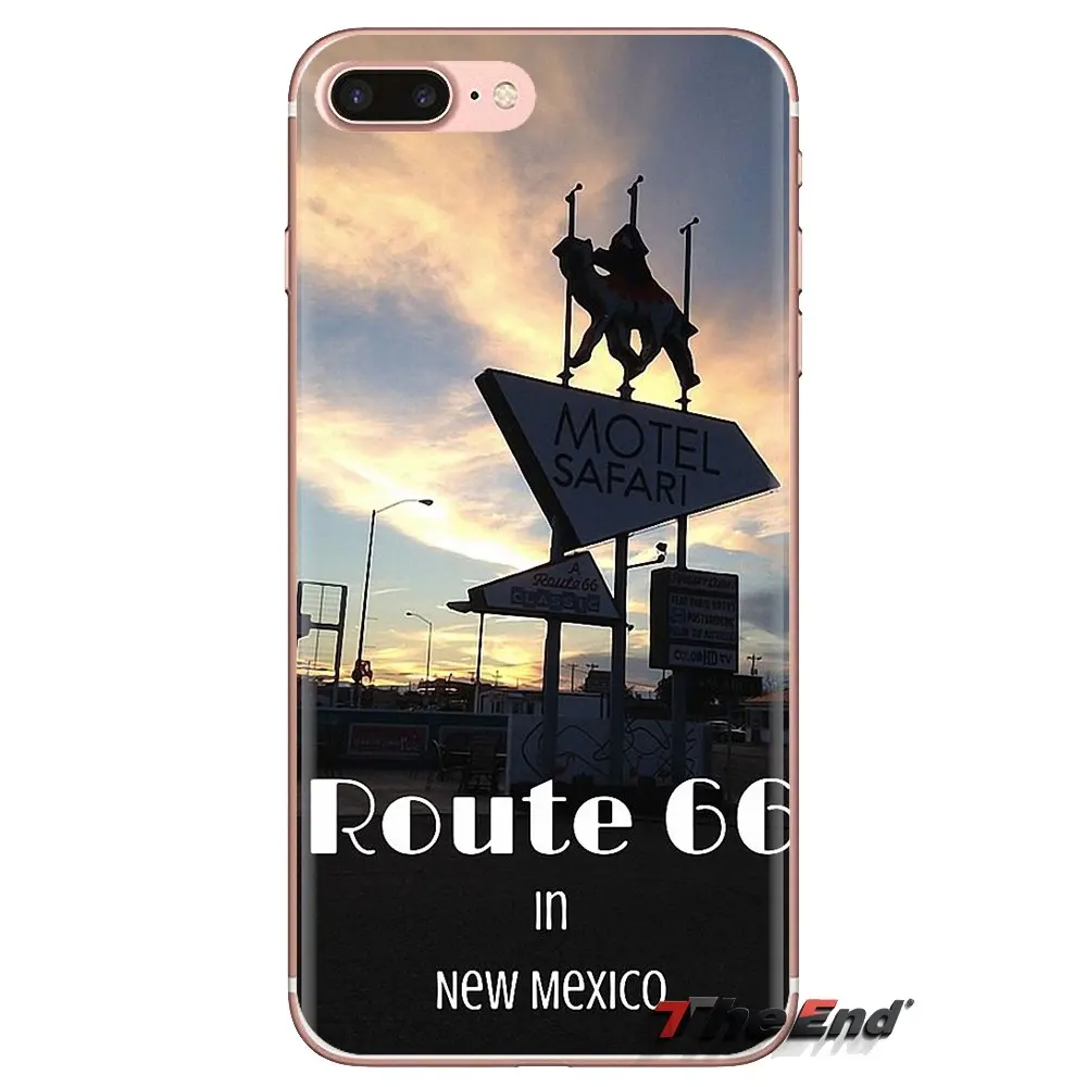 USA Route 66 Automotive motorcycle For Oneplus 3T 5T 6T Nokia 2 3 5 6 8 9 230 3310 2.1 3.1 5.1 7 Plus 2017 2018 Cell Phone Cover |