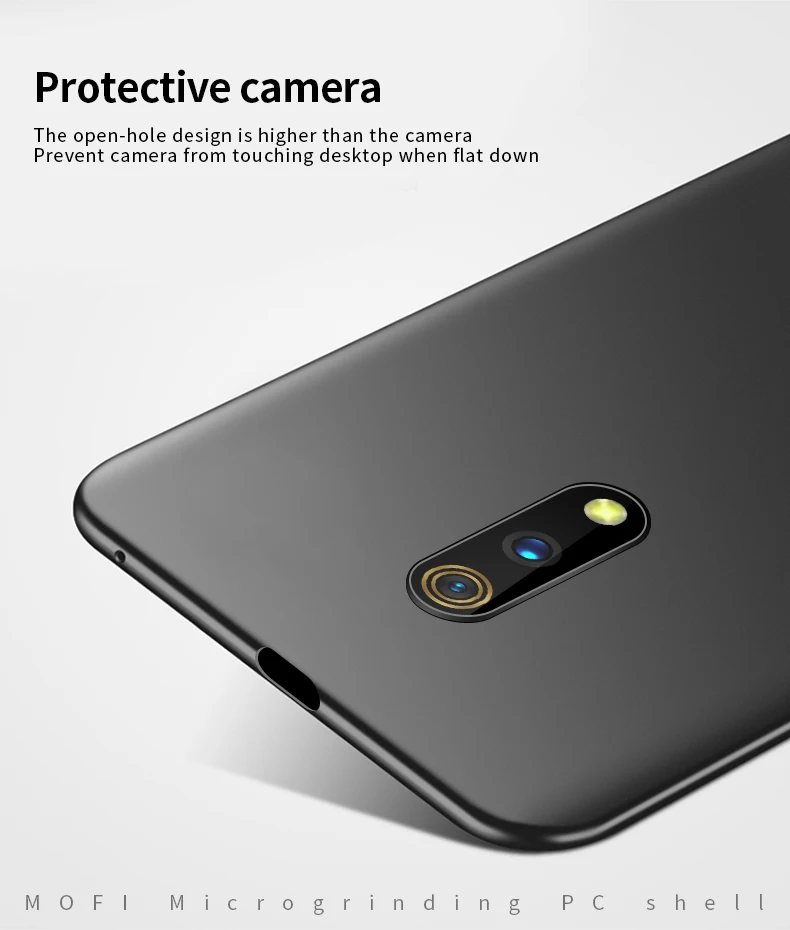 Original MOFi Brand OPPO Realme x case silicone scrub cover hard PC Back For cases |