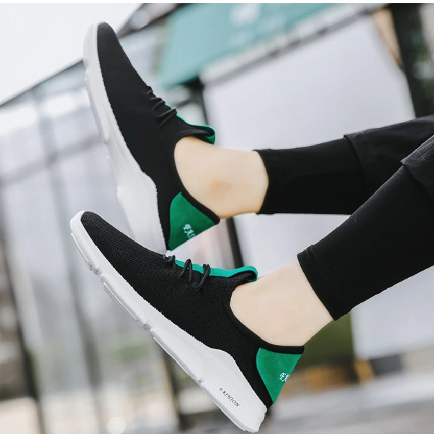 Мужская обувь новинка 2019 хит продаж дышащая Ультралегкая на шнуровке мужские