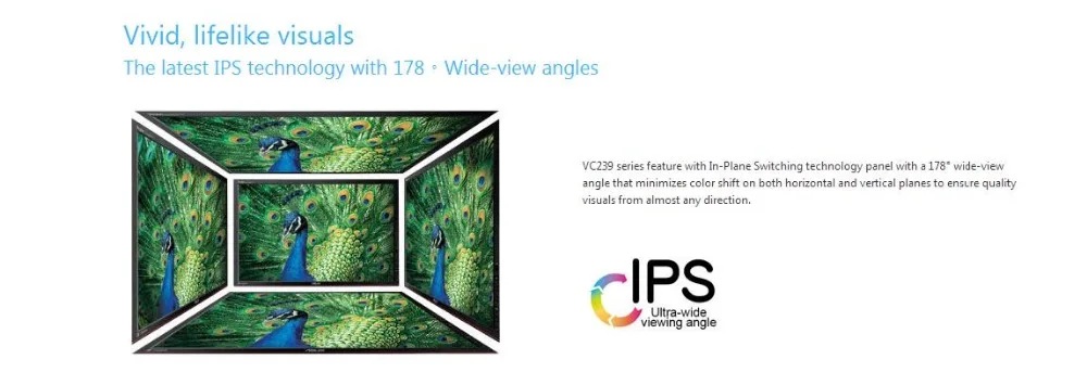 ASUS VC279H Eye Care Monitor-27 Full HD, ips, ультратонкий, Бескаркасный, без мерцания, фильтр синий светильник
