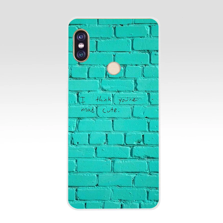 Модный Мягкий Силиконовый ТПУ чехол 211H для телефона xiaomi redmi 6 pro 5 plus note 4 4x mi