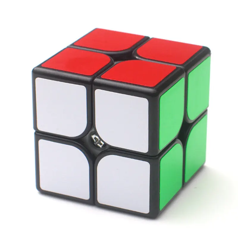 YJ 2x2 волшебный куб 2x2x2 2 слоя скоростной Куб Профессиональная игрушка головоломка