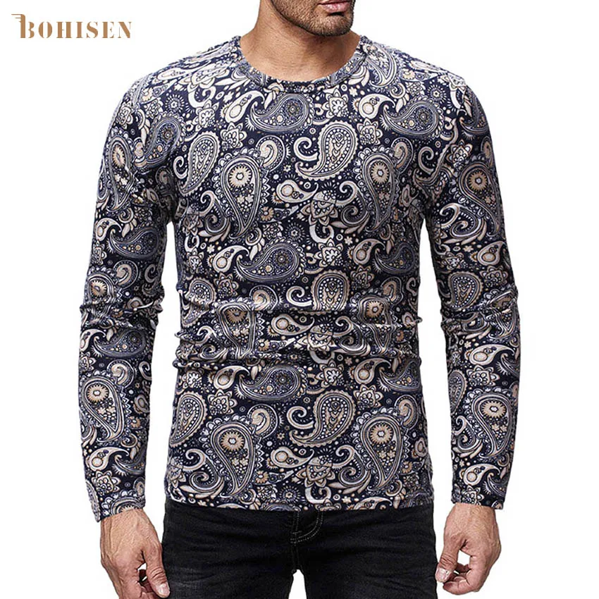 BOHISEN 2019 модная мужская африканская одежда Топы Футболка Homme Африка Дашики платье