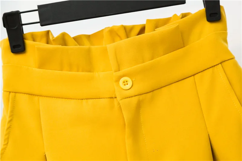 L-4XL размера плюс женские брюки прямые брюки с высокой талией одноцветные брюки длиной до щиколотки женские новые формальные офисные женские брюки