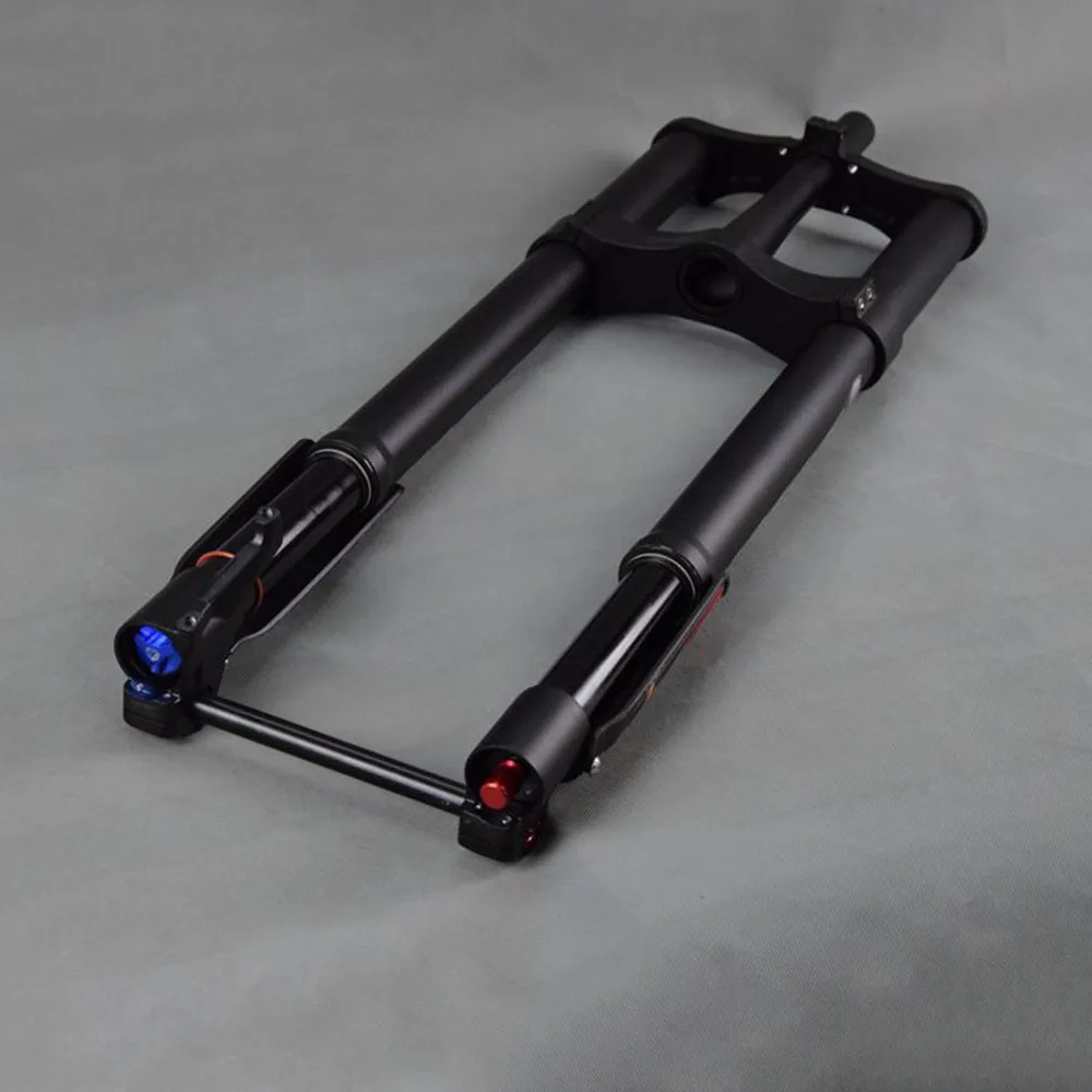 Толстая Велосипедная вилка 26*4 0 велосипедная Пружинная Вилка подвесная из