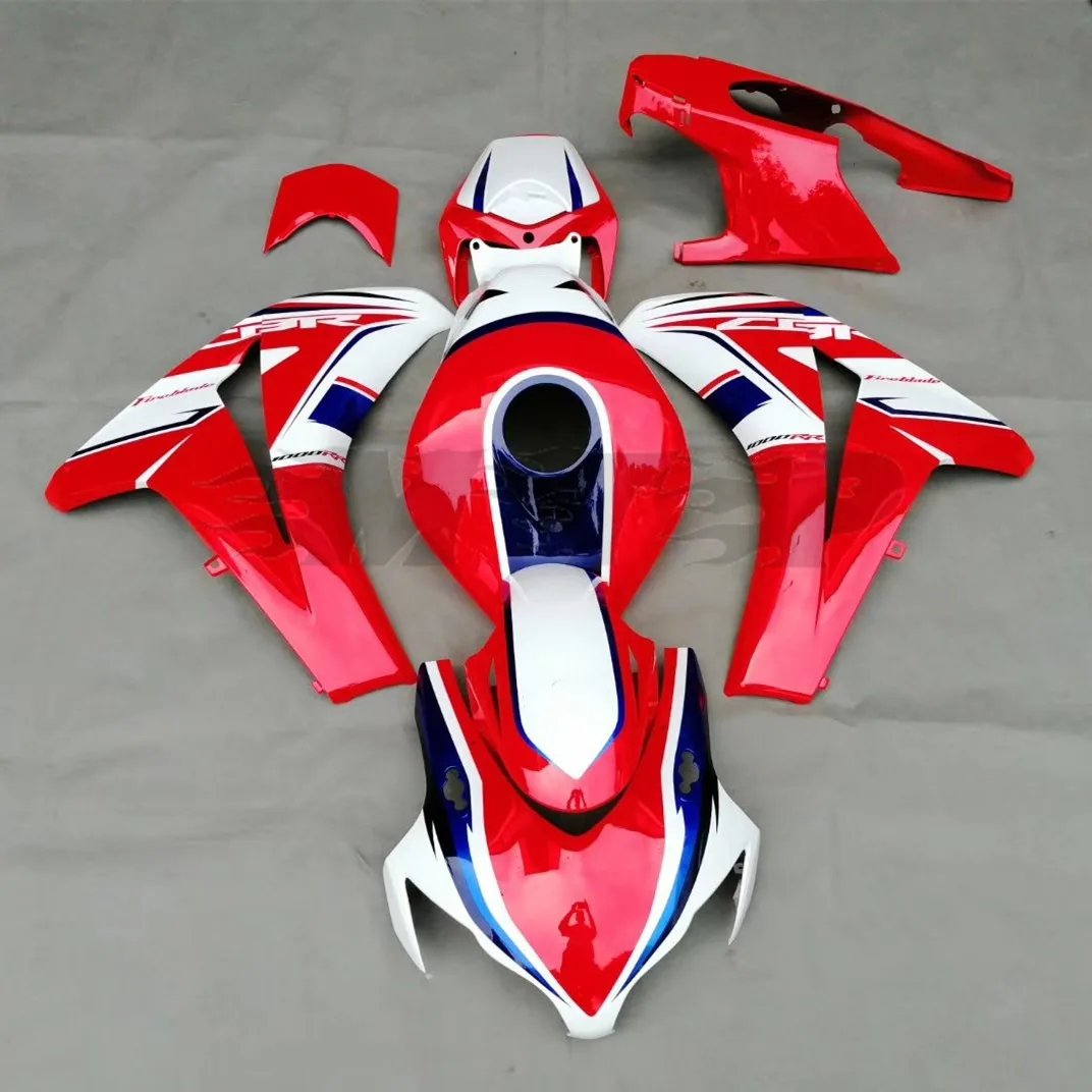 МОТОЦИКЛ ABS красный корпус инжектора рабочий обтекатель комплект для Honda CBR1000RR CBR