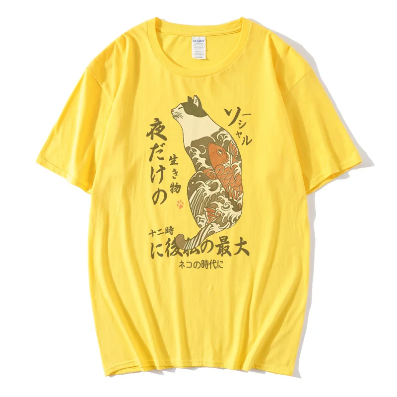 2019 хип хоп Футболка женская ukiyo e E shirt Harajuku уличная с коротким рукавом летняя
