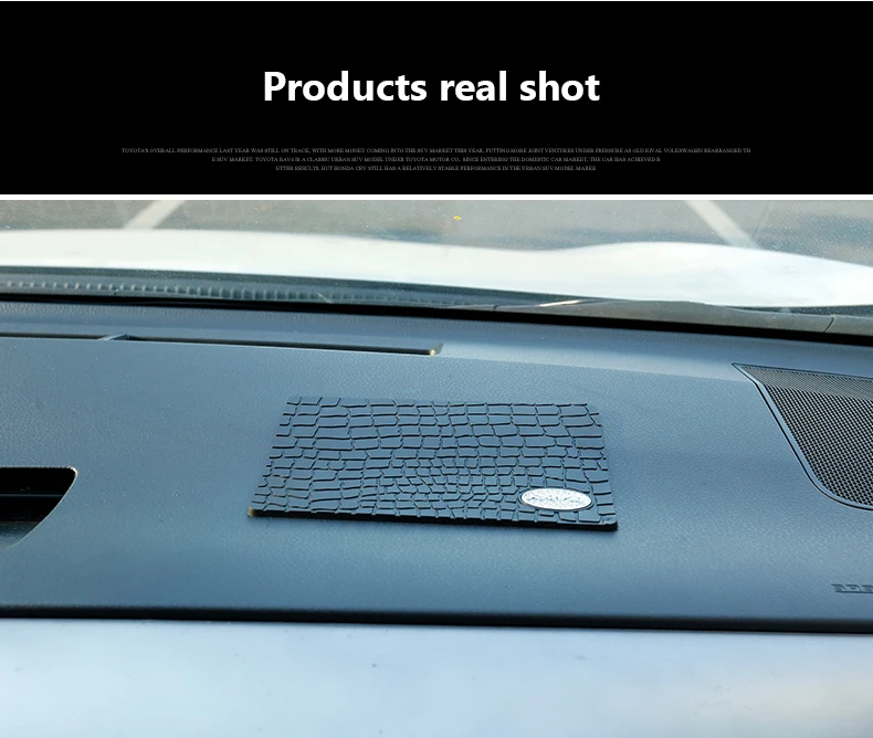 Car Dashboard Mat Premium Anti-Slip Gel Non-Slip Mounting Pad for Cell Phone Sunglasses Keys and More For RAV4 | Автомобили и