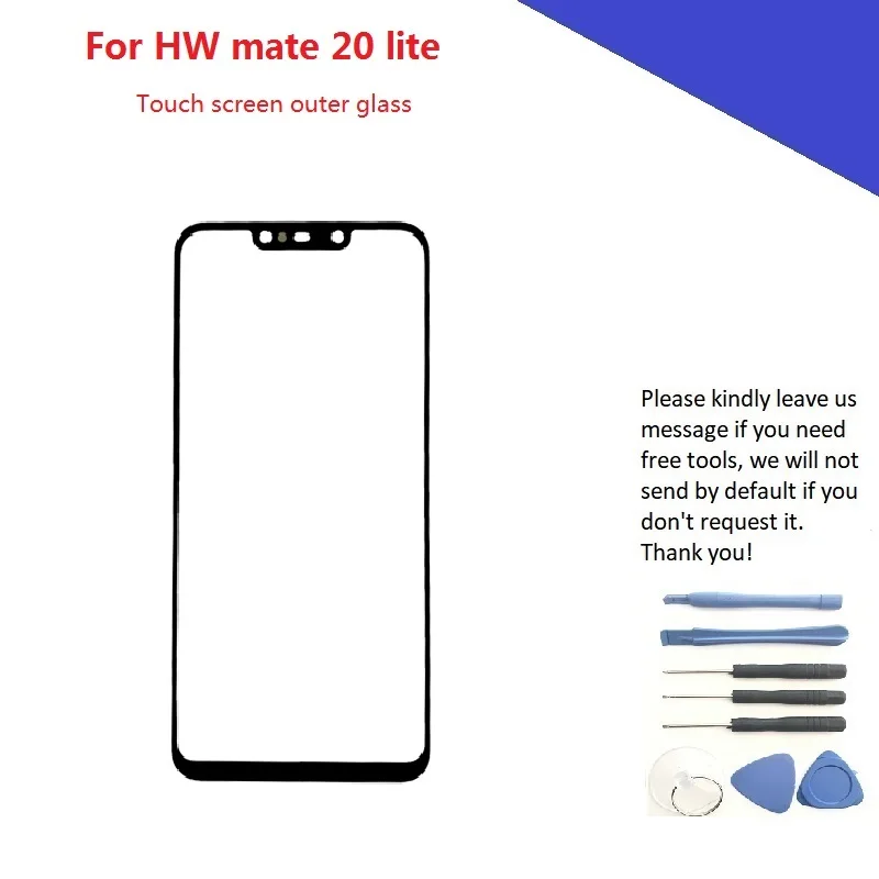 Внешнее стекло с сенсорным экраном 5 шт./лот для Huawei Mate 20 Lite 20x20 Pro P20 сенсорная