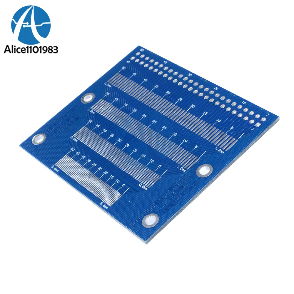 Плата адаптера для DIP TFT LCD SMD от 0 5 мм до 1 2 адаптер Pin Pitch плата FPC 3 дюйма