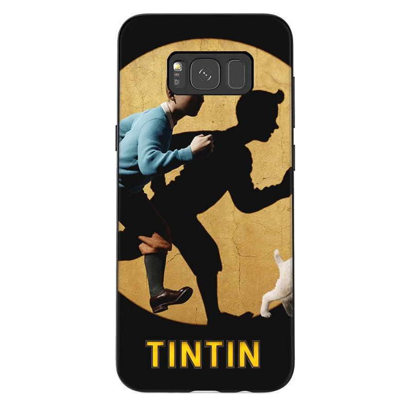 Adventures Of Tintin Silicone TPU Phone Case For Samsung S6 S7 Edge S8 S9 S10 Plus S10E Cover Protection | Мобильные телефоны и