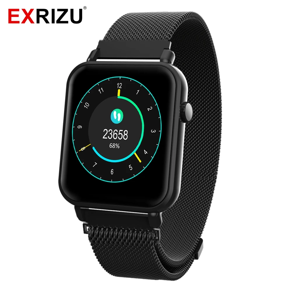 Смарт часы EXRIZU Y6PRO с цветным экраном 1 3 дюйма пульсометром и