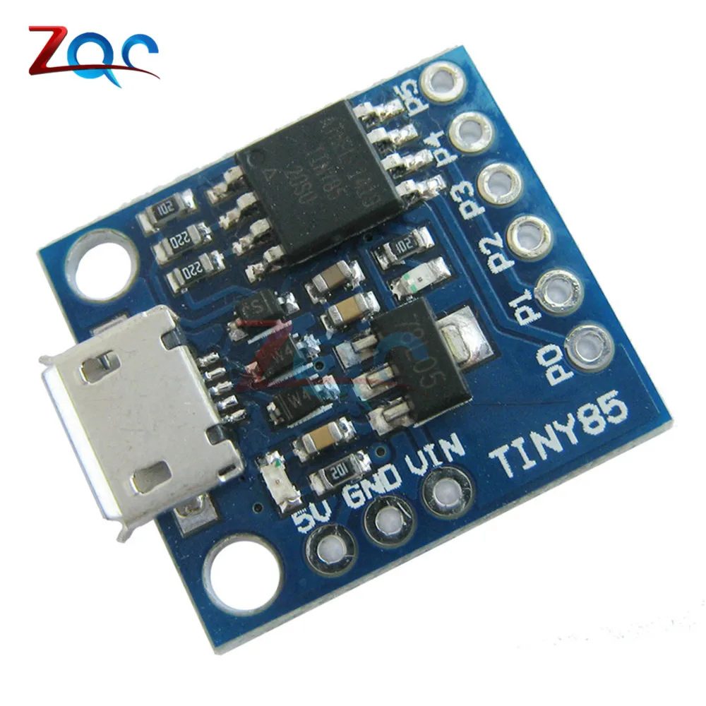 Attiny85 Digispark Kickstarter модуль макетной платы для Arduino встроенный USB 500ma 5V регулятор 8k