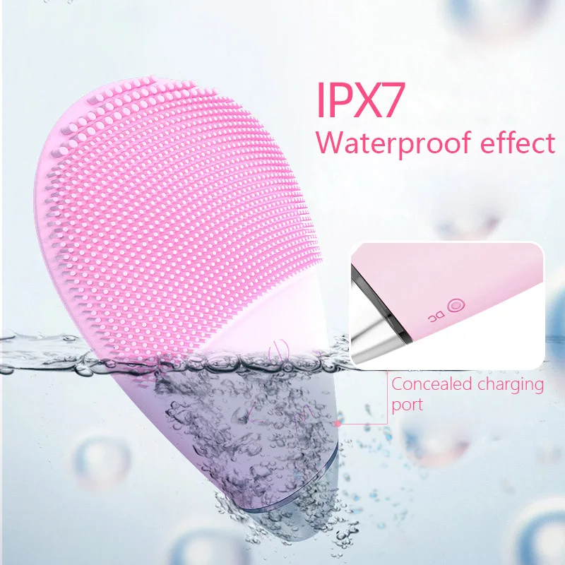 Новая электрическая кисть для очистки дица usb зарядка Глубокая очистка лица