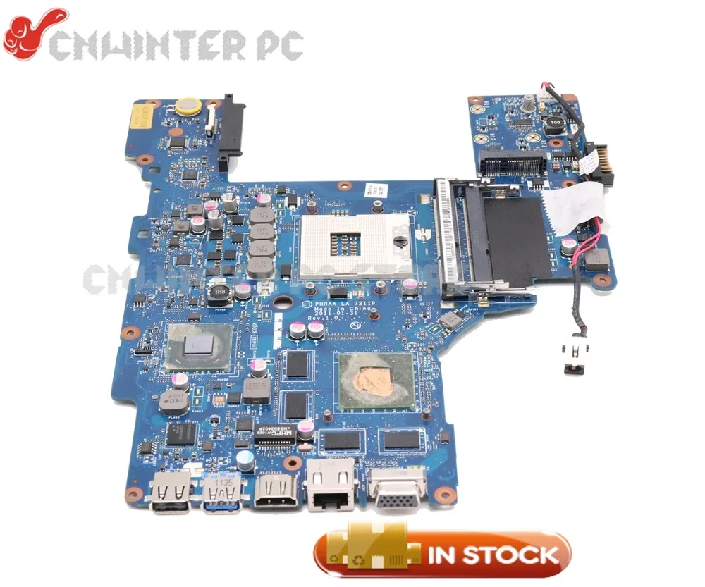 Материнская плата для ноутбука Toshiba Satellite P770 P775 HM65 DDR3 GT540M 1 Гб|Материнские платы| |