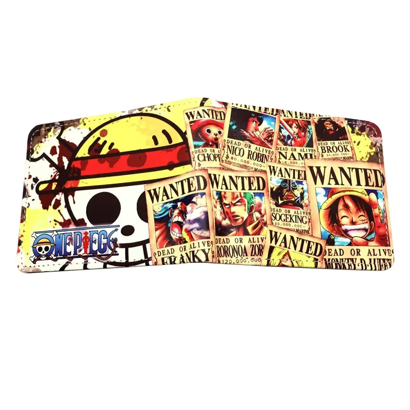 Новое поступление Аниме Бумажник цельный luffy/Ace Косплей PU мужской кошелек для кредитных карт держатель для карт - Цвет: OP-07
