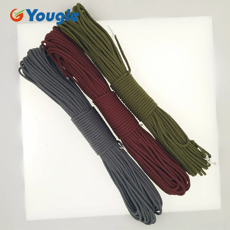 YOUGLE Paracord 550 парашютный шнур веревка Mil Spec Type III 7Strand 100FT альпинистское снаряжение