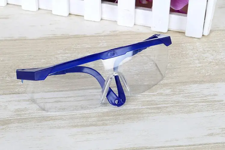 blue Transparent GEEAIR анти-песочные защитные очки, защитные очки, рабочие лабораторные очки, защитные очки, рабочие очки - Цвет: blue Transparent