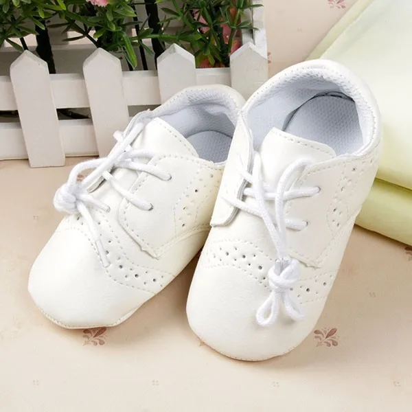 

Brand 1pair PU Leather First Walkers Baby Non-Slip Soft Crib shoes, toddler/Infant antislip Baby footwear 3-12 Months