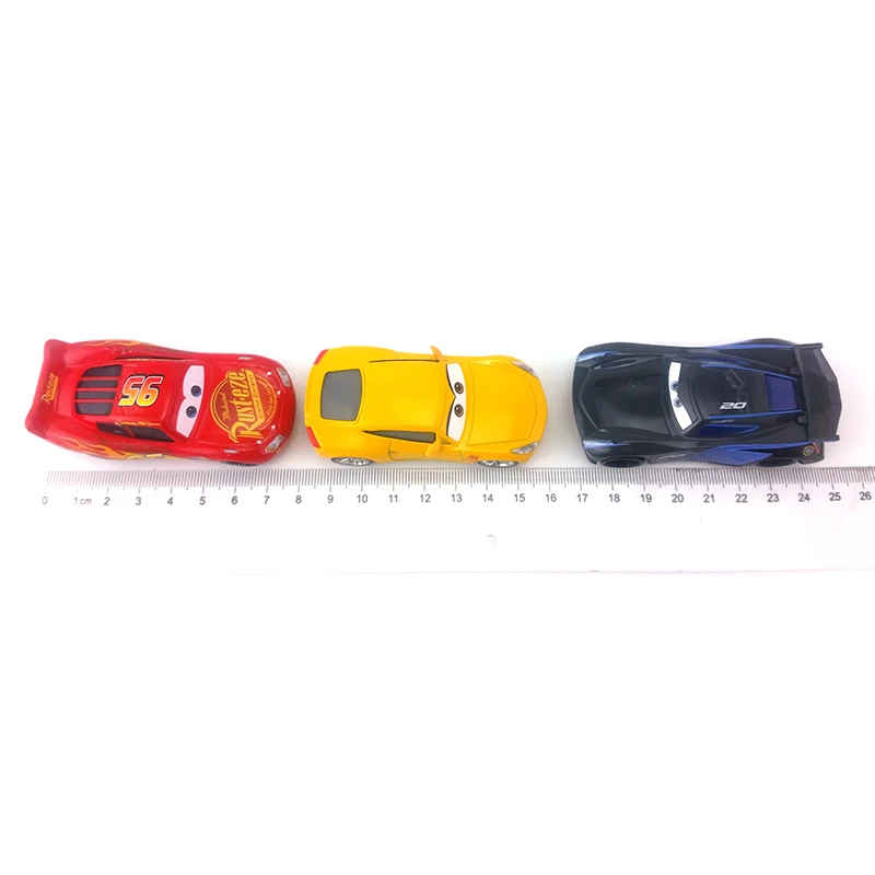 Disney Pixar Cars 3 Cruz Ramirez & Lightning McQueen Jackson Storm Metal Diecast Toy Car 1:55 Loose Brand New Бесплатная доставка|