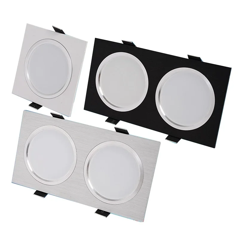 

Светодиодный утопленный потолочный светильник LukLoy, прожектор для торгового центра, простой Точечный светильник для магазина одежды, худож...