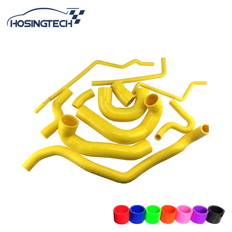 11 шт. силиконовый шланг охлаждающей жидкости для SAAB 9 3 2 0 T 2002 2007|silicone hose|coolant silicone