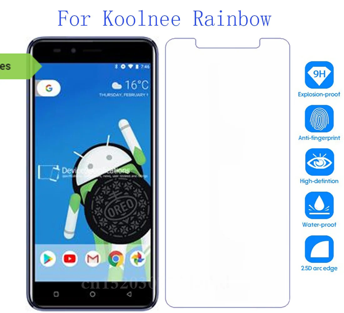 Закаленное стекло для Koolnee Rainbow защита экрана телефона внешняя защитная крышка K1
