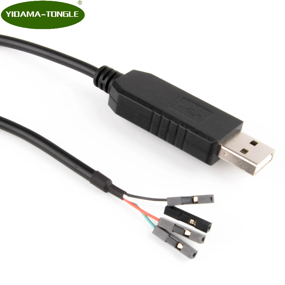 FT232RL USB TTL 3 В уровень 0 1 &quotшаг (2 54 мм) 4 канальный завершенный кабель UART 232R