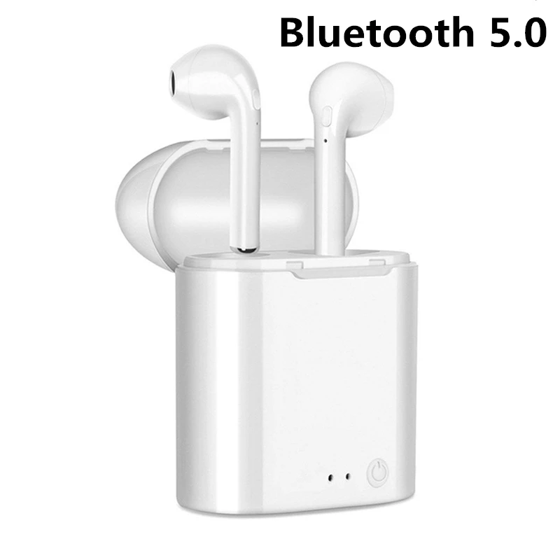 I7s TWS Беспроводные Bluetooth 5 0 наушники гарнитура для iphone 8 x Samsung S9 S8 S7 S6 Edge Для Xiaomi Huawei
