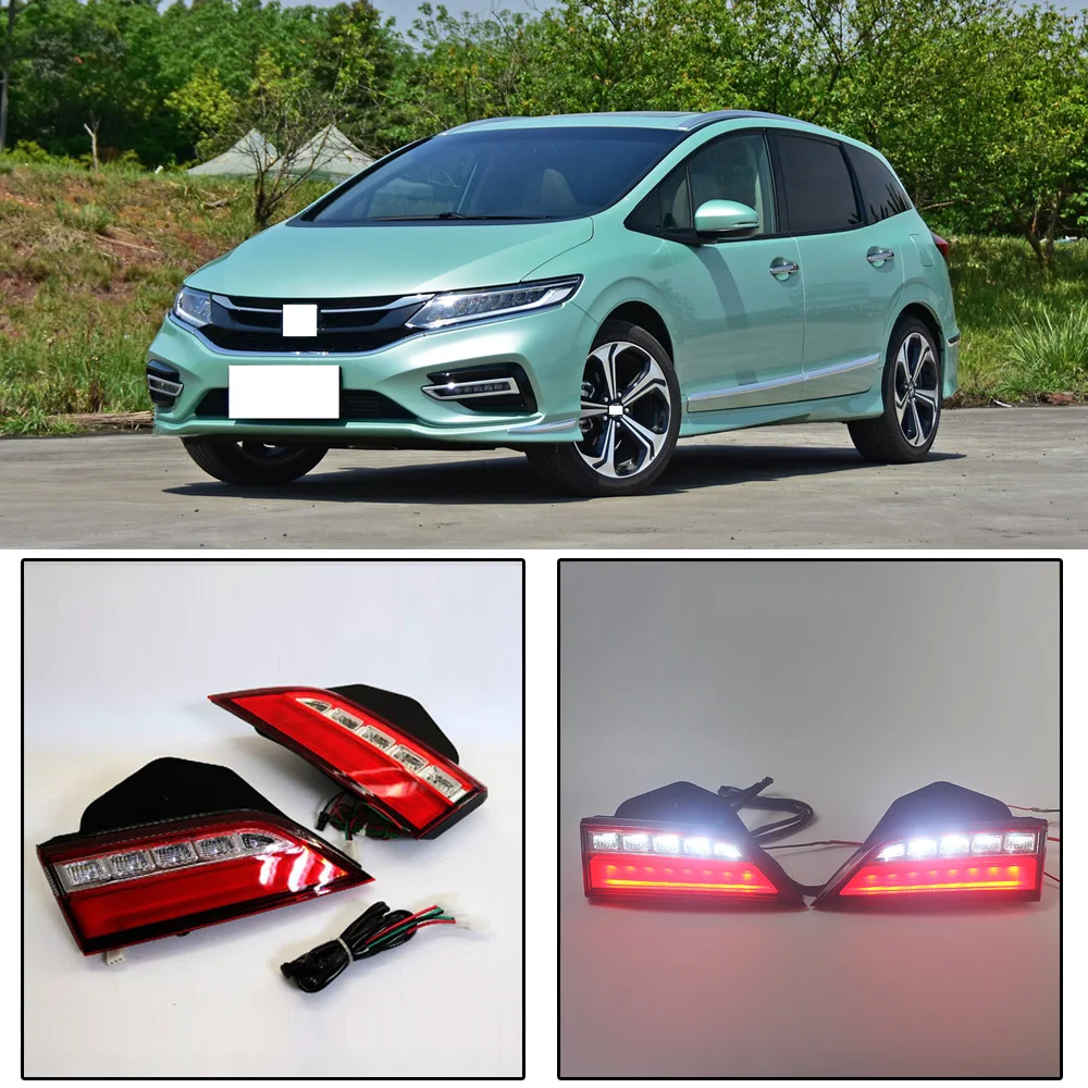 Capqx 2 шт./компл. для Honda Jade 2013- светодиодный задний внутренний хвост светильник тормозной фонарь светильник единый светильник головной светильник
