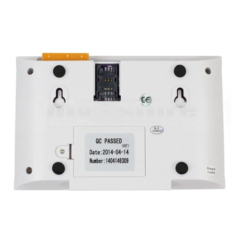 Diysecur Беспроводной/проводной обороны зон GSM SMS охранной Охранной Сигнализации
