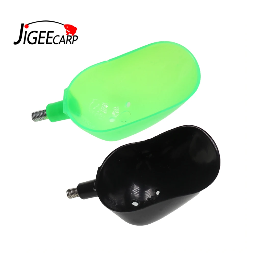 JIGEECARP пластиковая ложка для ловли карпа 1 шт./2 шт. приманки инструмент подачи
