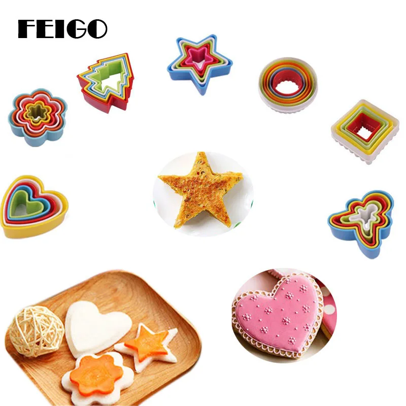 5 шт. формы для украшения торта сердца звезд|Инструменты выпечки печенья| |