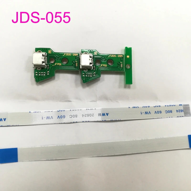 10 комплектов для контроллера PS4 разъем USB зарядки печатная плата JDS 055 +