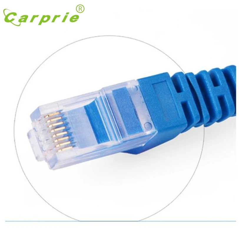 CARPRIE MotherLander синий Ethernet Интернет LAN CAT5e сетевой кабель для компьютерного модемного