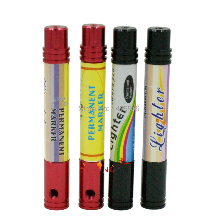 Marking Pen Tobacco Pipe aluminum cigarette holder fashional cute smoking pipe New Design hot style. 1 PC | Дом и сад