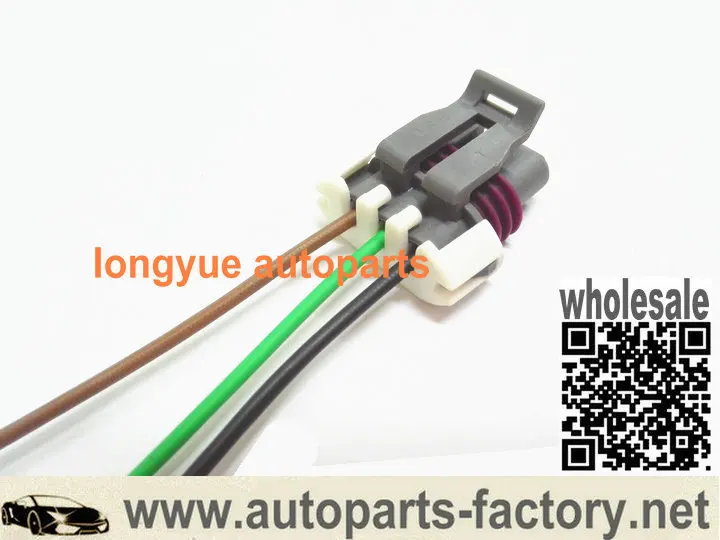 Longyue 10 шт. Датчик абсолютного давления в коллекторе проводной Разъем Pigtail LS1 LS2 LS6 12