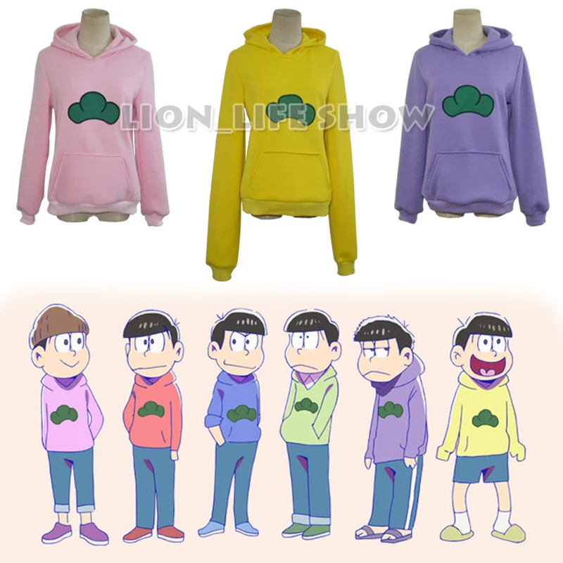 Самые оригинальные толстовки с капюшоном Osomatsu san Matsuno Ichimatsu свитер для косплея 6