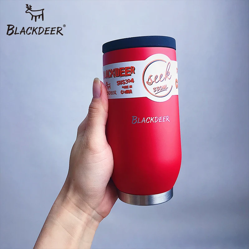Термос BLACKDEER Tumbler чашка 11 унций для улицы кемпинга пивная двухслойная из