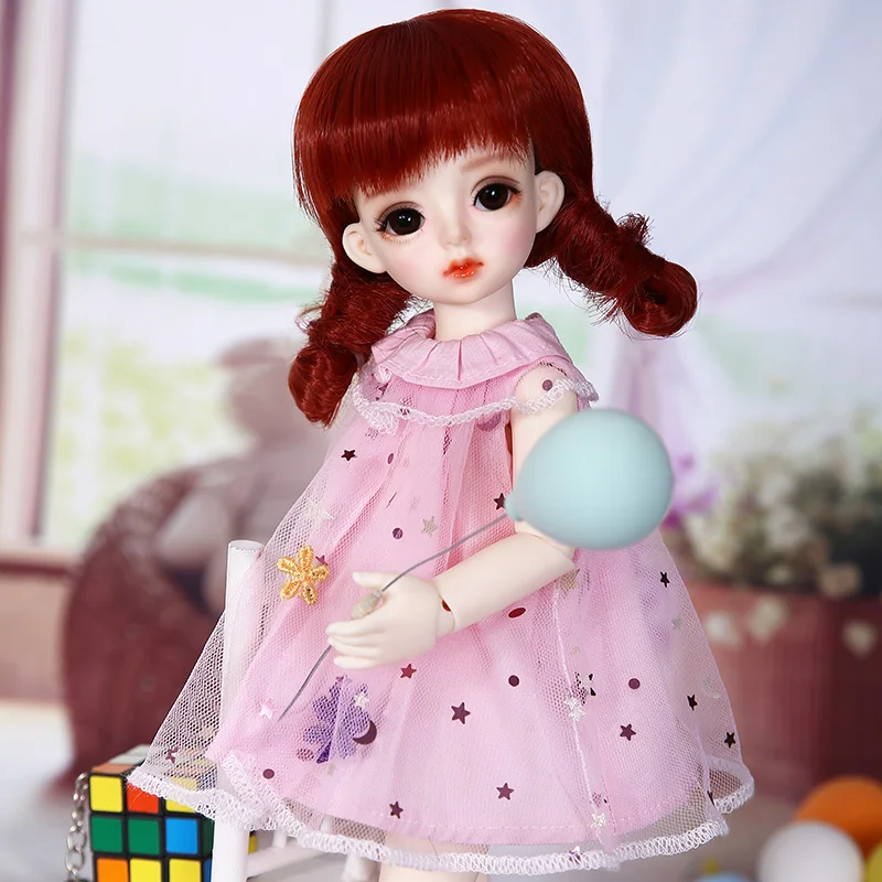 1/6 имбирь Miadoll BJD SD куклы YOSD модель тела детский полный набор с волосами Одежда Обувь Аксессуары шарнирная кукла