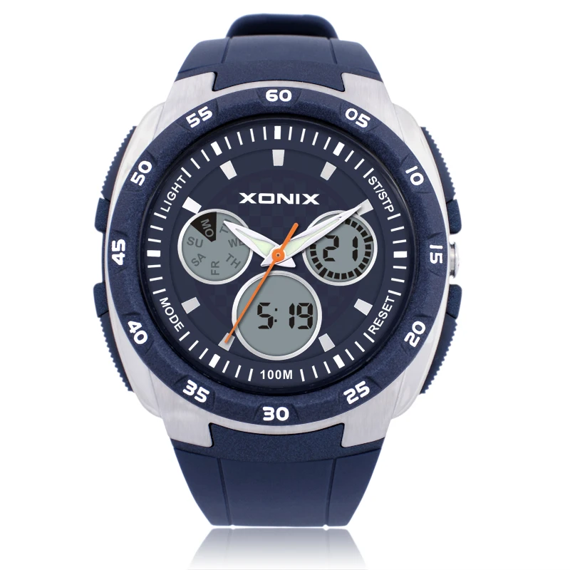 Часы мужские светодиодсветодиодный из нержавеющей стали 100 м|watch digital voice recorder|watch