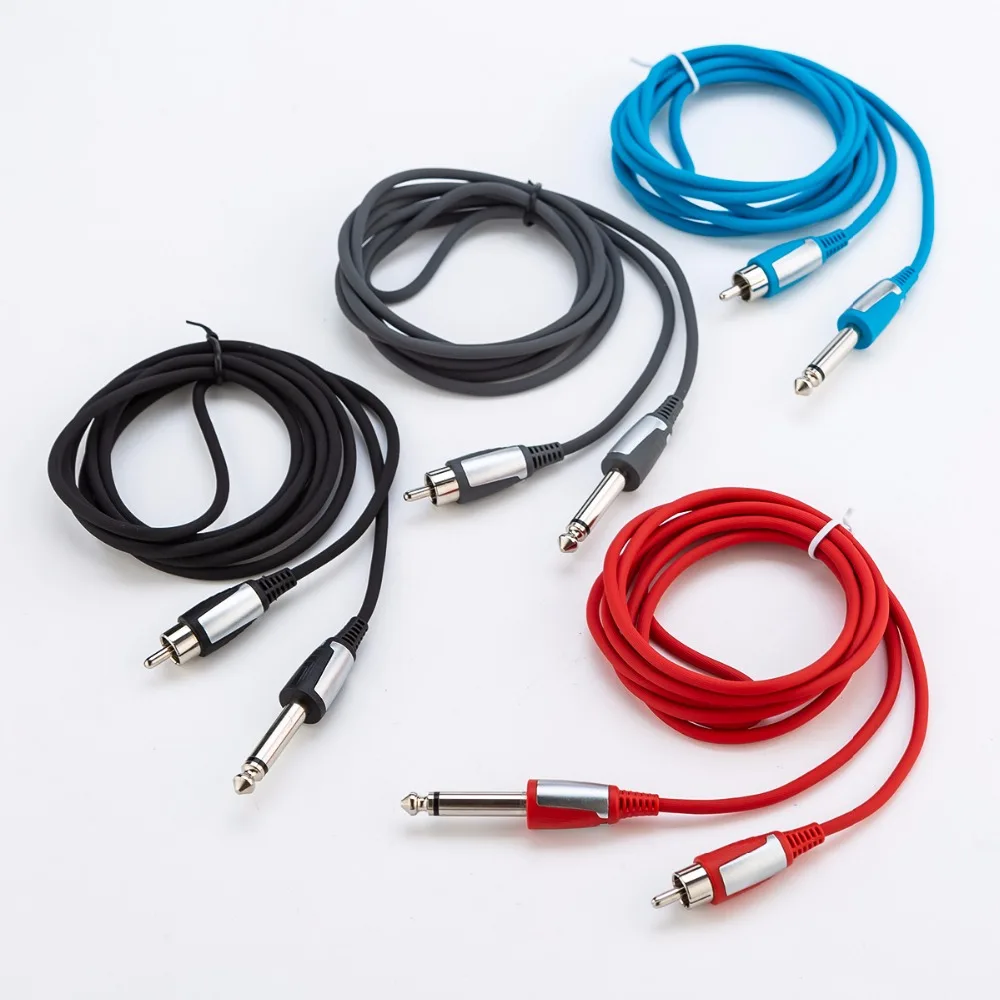 EZ Master Pro Татуировка Клип шнур подключения RCA/DC/Hawk Стиль шнур силиконовая куртка кабель для татуировки машины и питания 1 шт