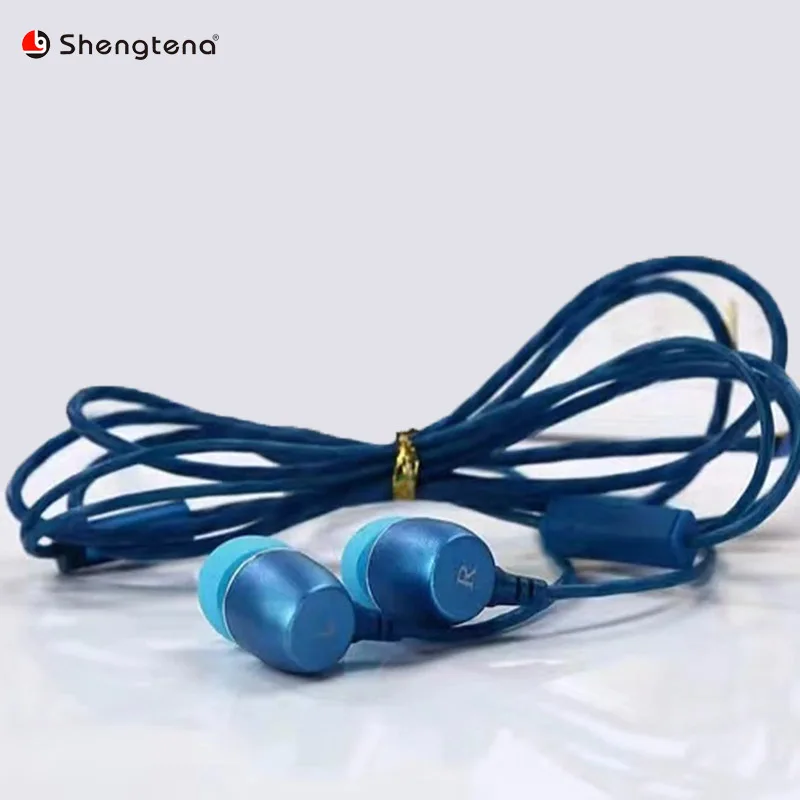 Shengtena 3 5 мм наушники для Xiaomi iPhone Samsung металлические проводные с шумоподавлением fone