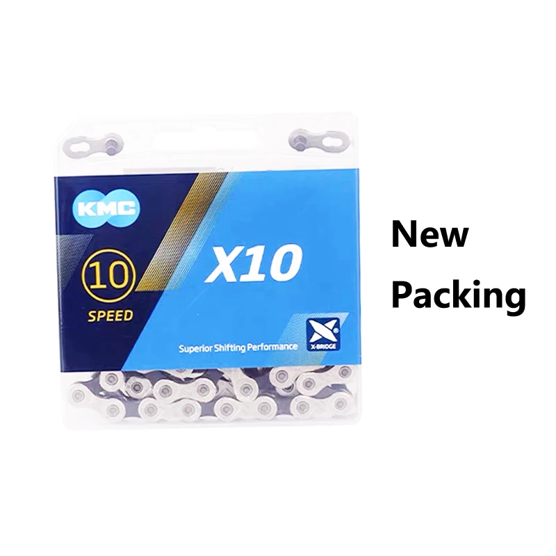 Горный велосипед KMC X10 X10.93 цепь для дорожного велосипеда 116L 10-скоростная
