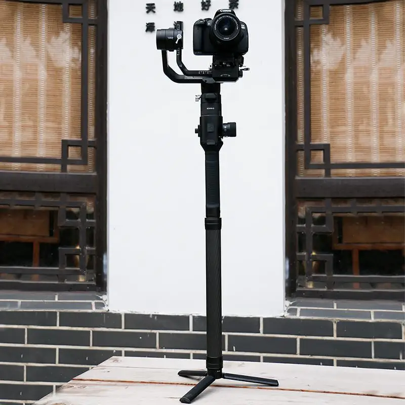 Карбоновая удлинительная штанга для Ulanzi Dji Ronin S Crane V2 2 Plus Feiyu G6 G5 AK4000 A2000 телескопическая ручная штанга r25