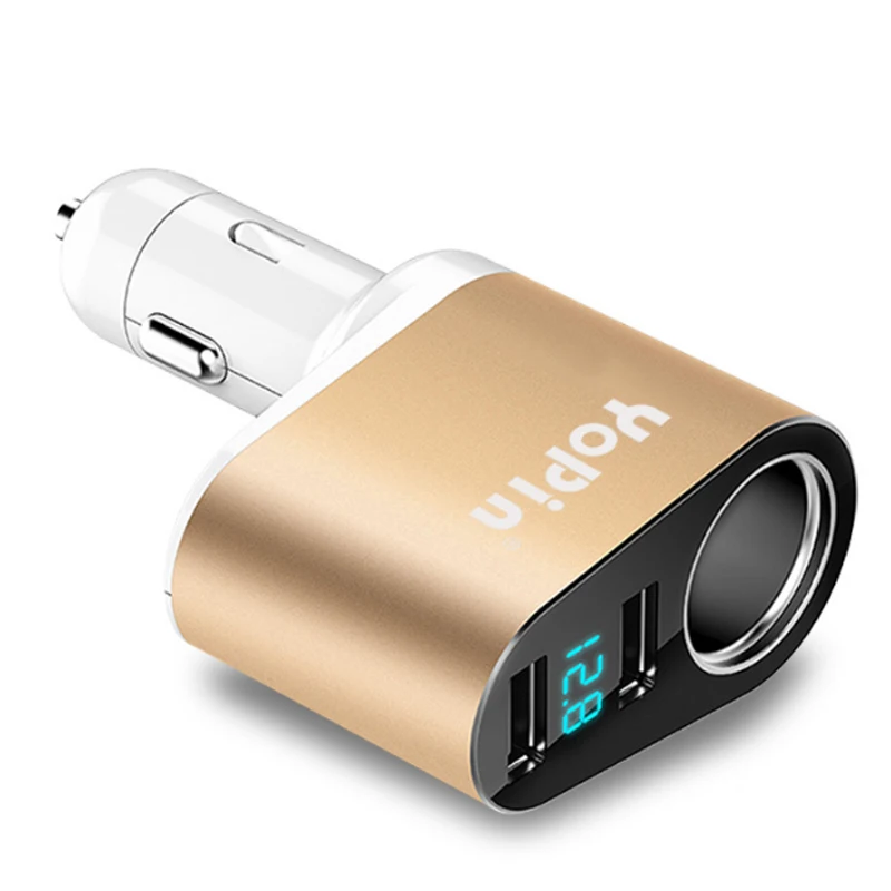 Keenpower Dual USB Автомобильное Зарядное устройство автомобиля Авто прикуриватели слот