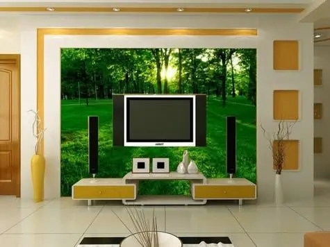 Пользовательские фото обои 3D настенные фрески 3 d фотообои Природный Пейзаж