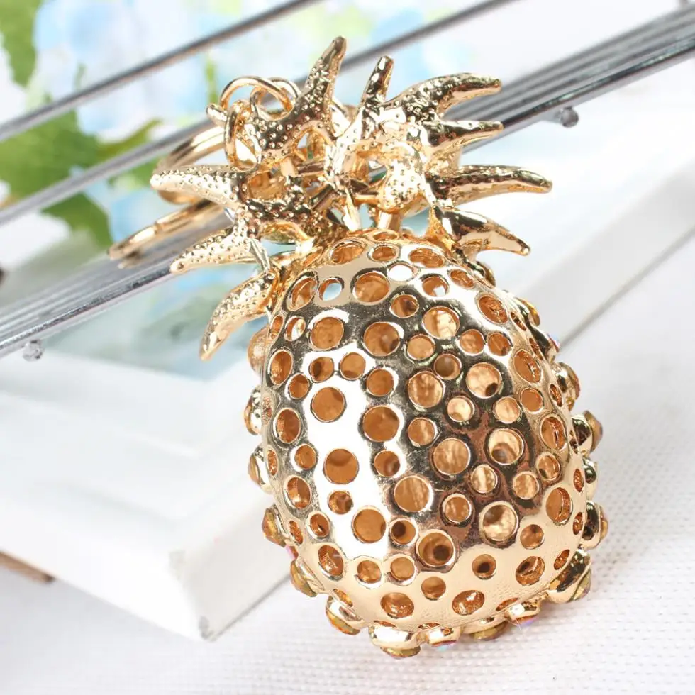 Брелок для ключей в виде ананаса фрукта|key key chain|keyrings giftswedding chain |