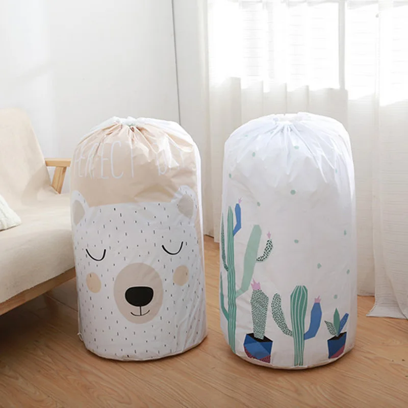 Housekeeping Container Storage Tool Beam Mouth Waterproof Moistureproof Quilt Bag Collapsible | Дом и сад